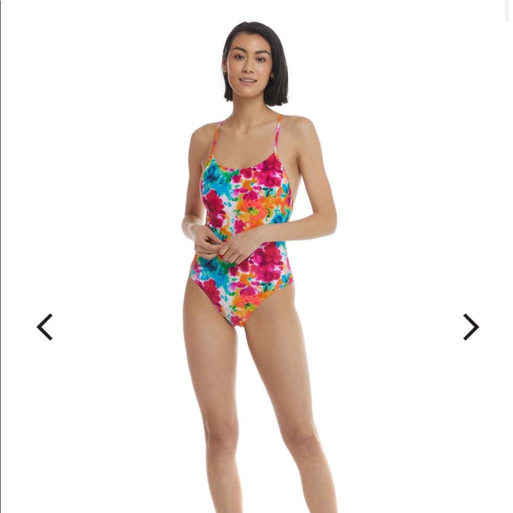Body Glove: Women's Volcano London One Piece Tank Swimsuit with Back Detail
